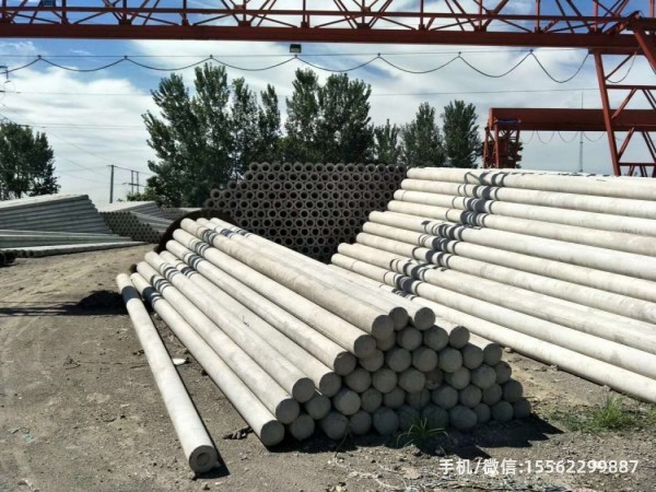 洛龙190*10米非预应力水泥电线杆